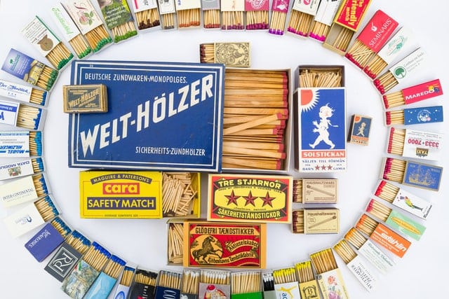 matchboxes