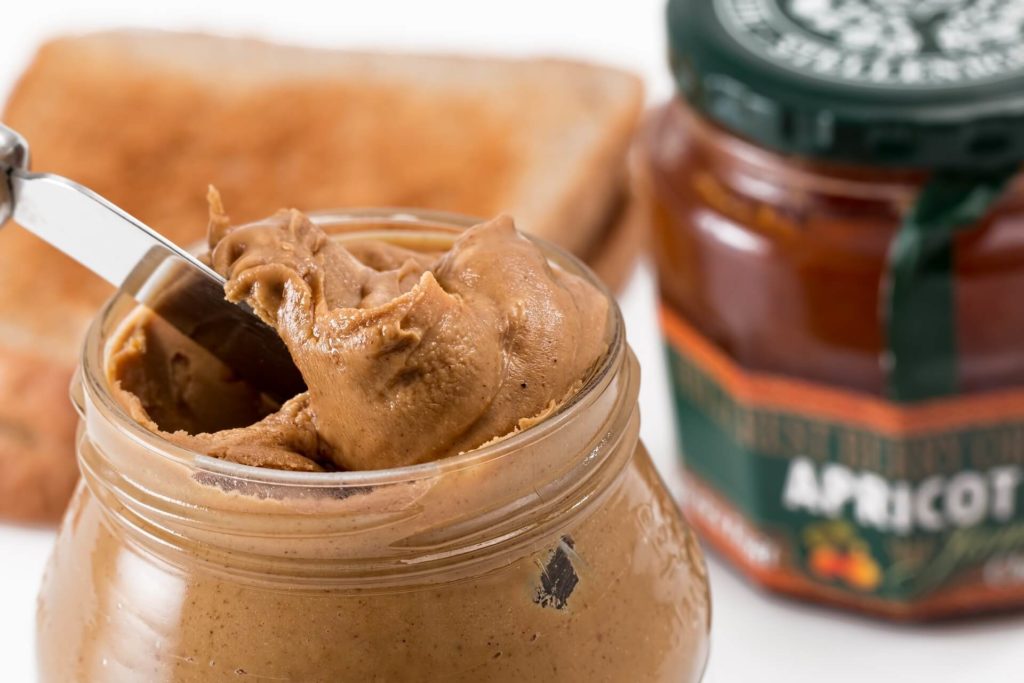 jars of peanut butter