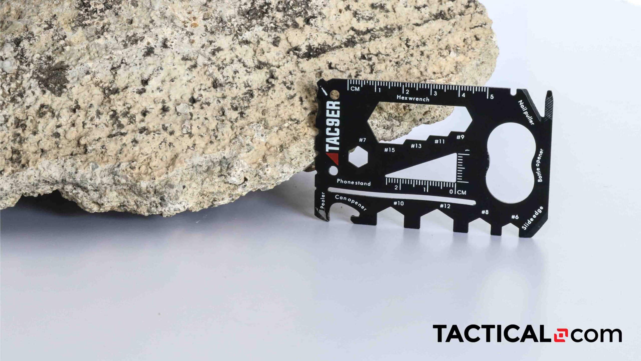 TAC9ER 22-in-1 credit card multi tool