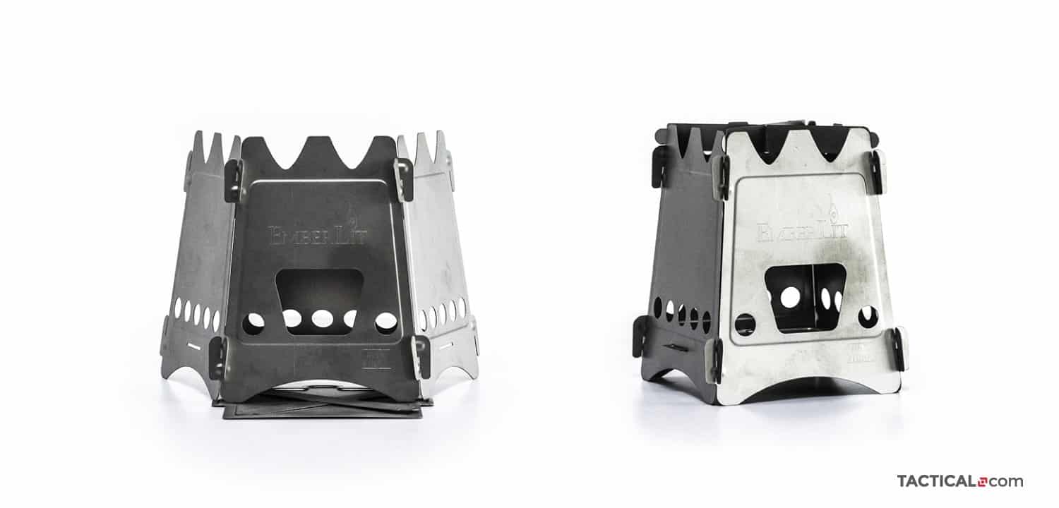 emberlit portable wood burning camp stove