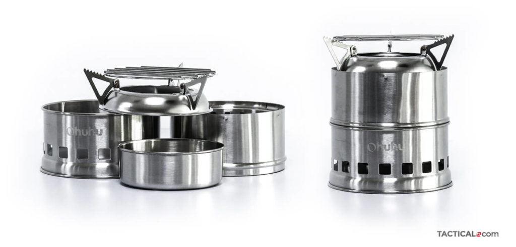ohuhu portable wood burning camp stove