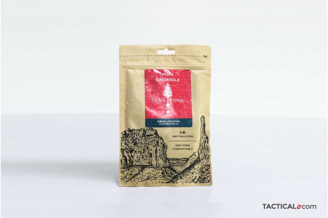 trail fork pizza casserole freeze dried meal