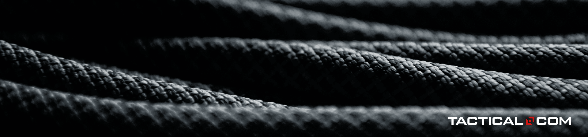 closeup shot of paracord