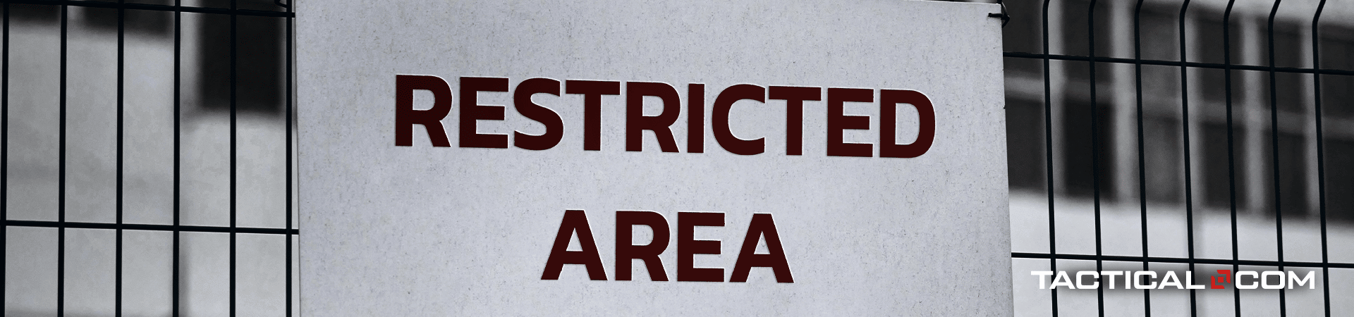 having a foreboding sign that indicates a restricted area is one way to fortify your home