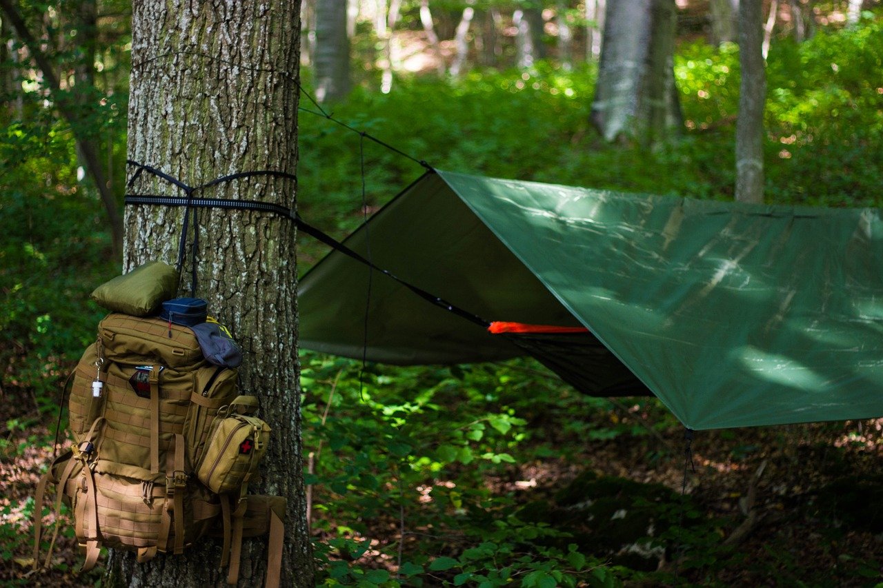 green tarp