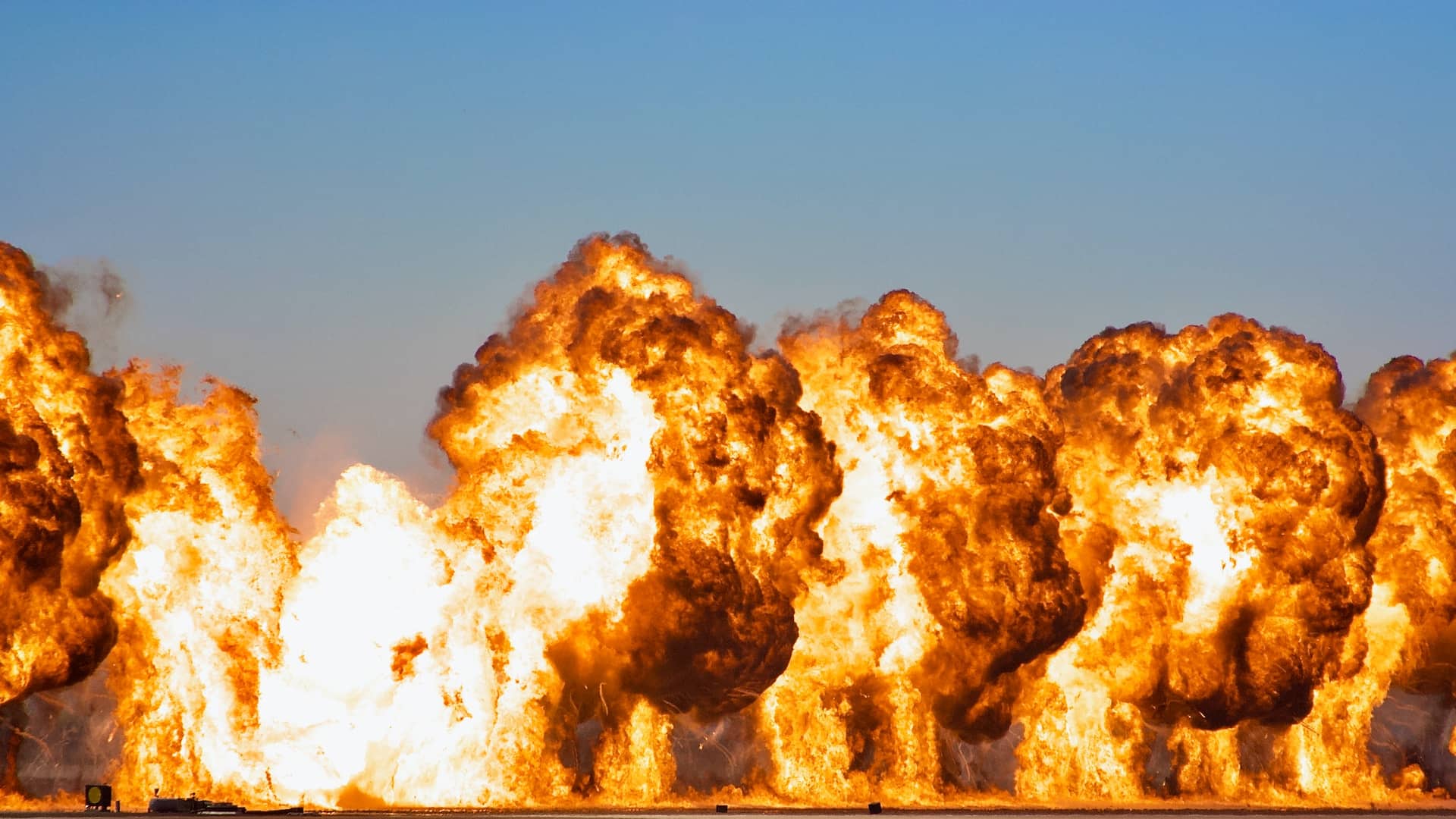 explosions may be a normal occurrence when SHTF